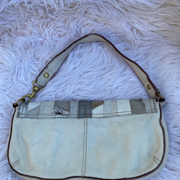 Fossil handbag shoulder bag multi color leather - Picture 2 of 7